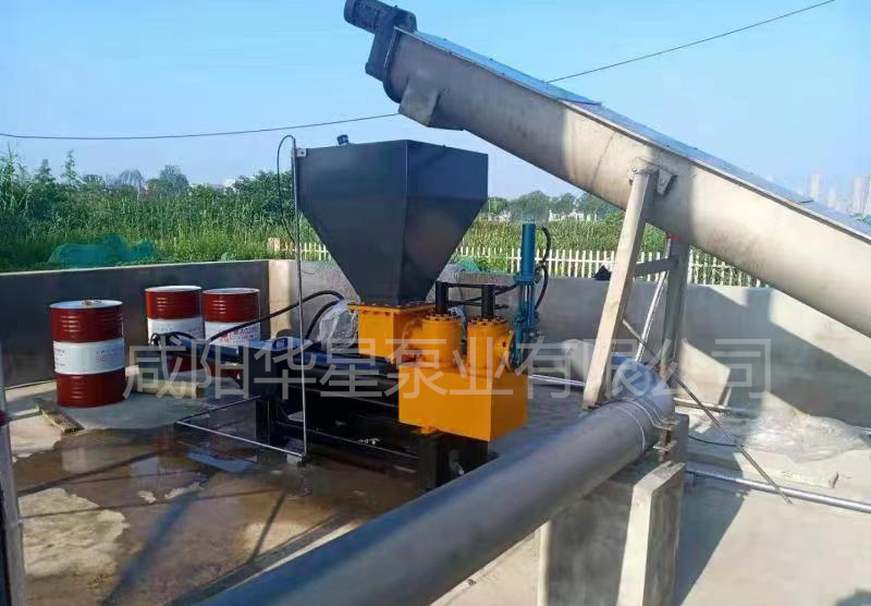 粘稠物料輸送泵案例4